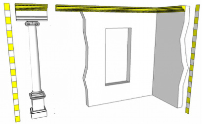 traditional way of proportioning a cornice