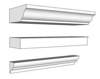 parts of a cornice